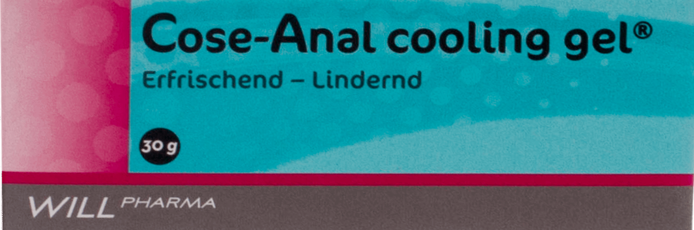Cose Anal Cooling Gel 30G  -  Will Pharma
