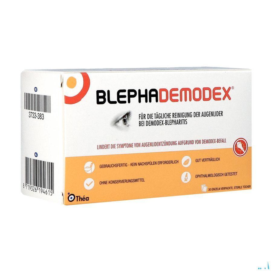 Blephademodex Reinigende Oogkompressen 30 