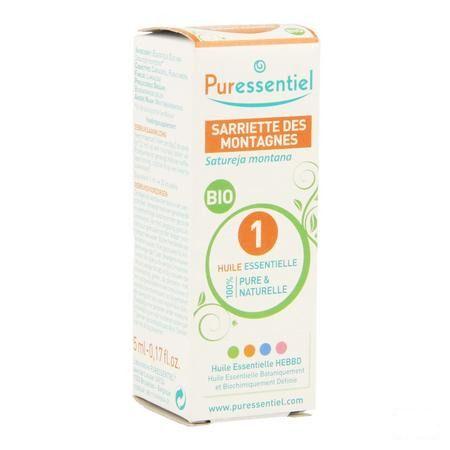 Puressentiel He Sarriette Montagne Bio Huile Essentielle 5 ml  -  Puressentiel
