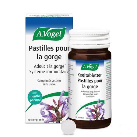 Vogel Keeltabletten 20  -  A.vogel