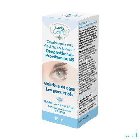 Eureka Care Oogdr.Irrit.Ogen Dexpanth.Prov.B5 15 ml  -  Eureka Pharma