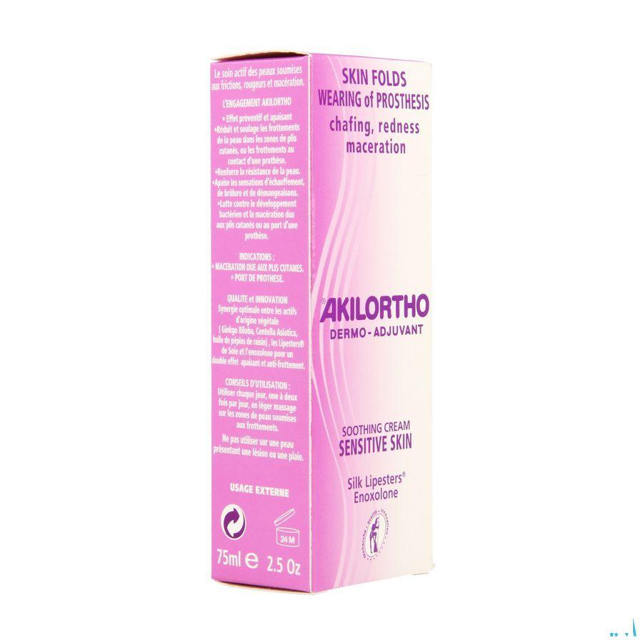 Akilortho Dermo Adjuvant Creme Verzachtend Tb 75 ml  -  Asepta