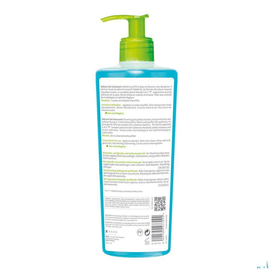 Bioderma Sebium Schuimende Gel 500 ml