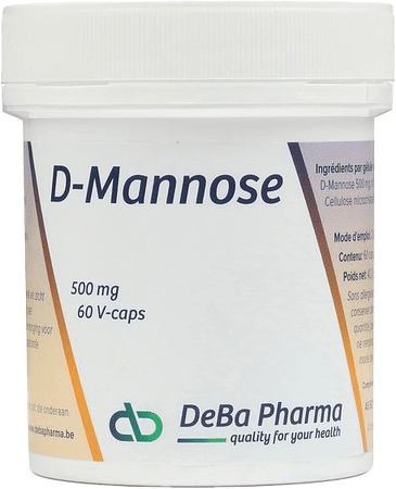 D-mannose 500 mg V-Capsule 60  -  Deba Pharma