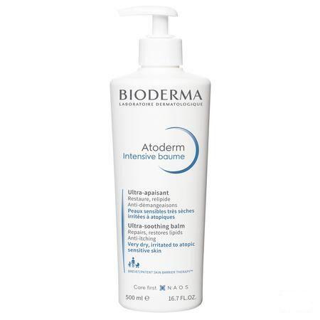 Bioderma Atoderm Intensive Huidverst Kalm. 500 ml