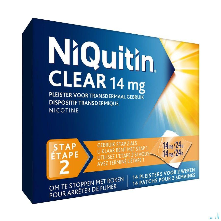 Niquitin Clear Patches 14 X 14 mg