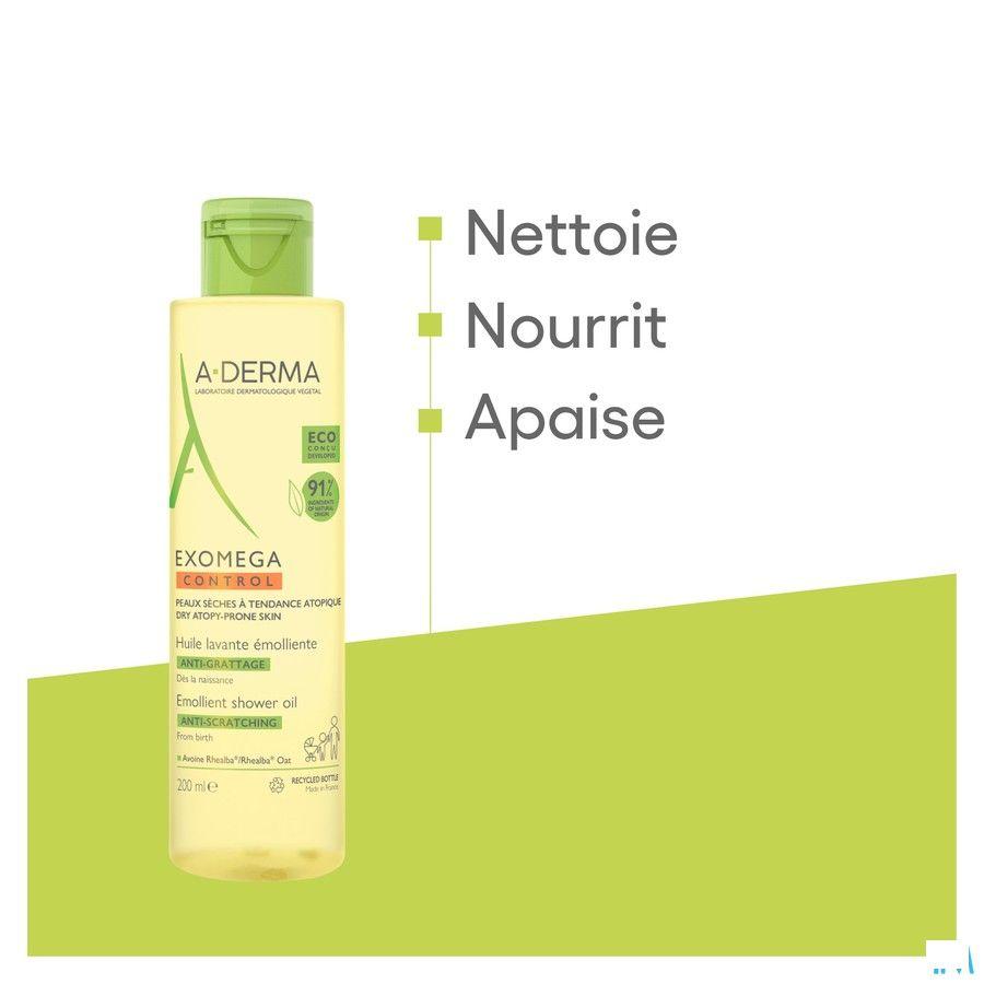 Aderma Exomega Control Olie Emolierend Tube 200 ml  -  Aderma