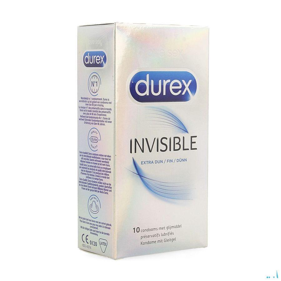 Durex Invisible Extra Fin 10
