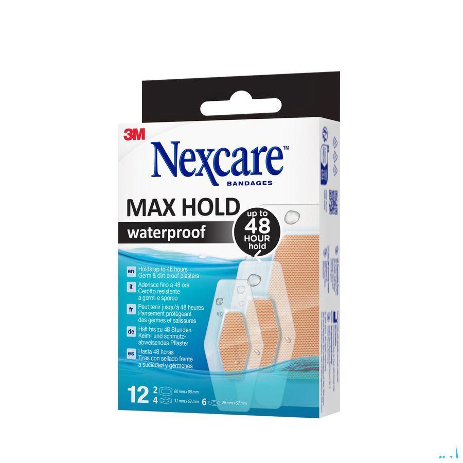 Nexcare 3M Maxhold Wtp Assortiment 3 Maten 12  -  3M