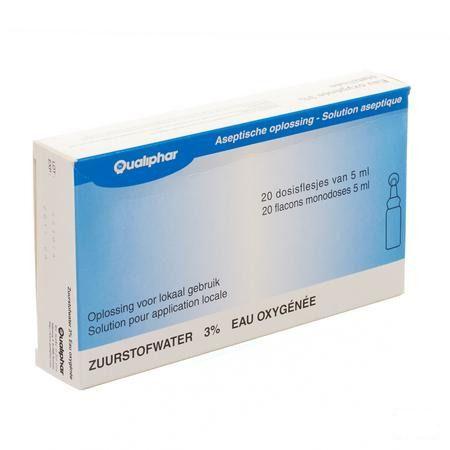 Zuurstofwater Gestabiliseerd 3% Unit Dose 20x5 ml