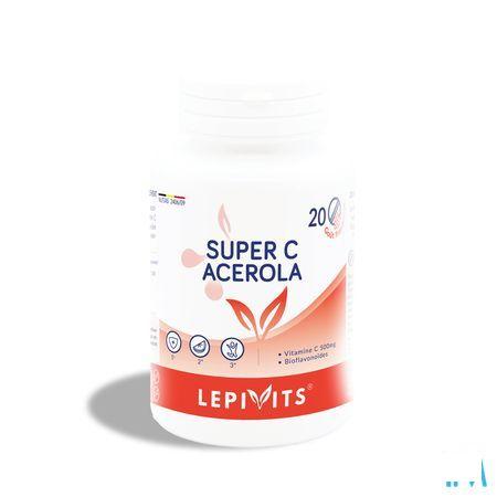 Lepivits Super C Acerola 500 mg Comp 20  -  Lepivits