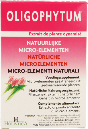 Oligophytum Mn-cu Tube Micro-comp 3x100 Holistica  -  Bioholistic Diffusion