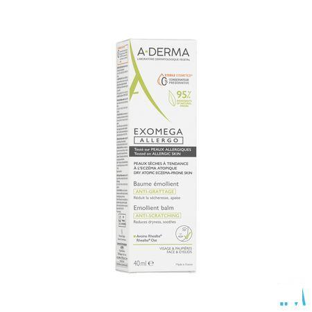 Aderma Exomega Allergo Emolierende Balsem 40 ml