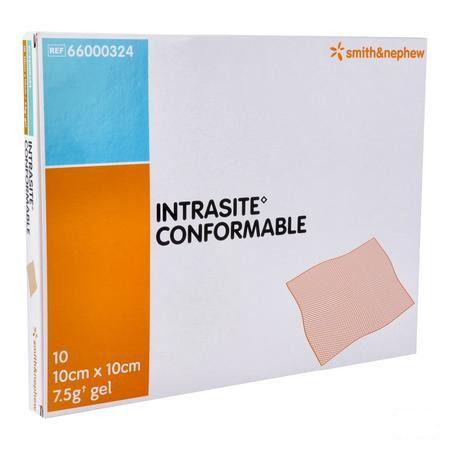 Intrasite Confor. Cp + gel 10x10cm 10 66000324  -  Smith Nephew