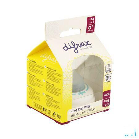 Difrax Bague De Serrage 1-2-3 Natural Wide 714  -  Difrax