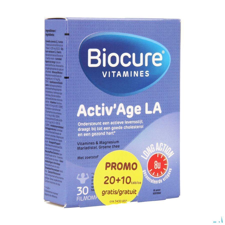 Biocure Activ Age La Filmomhulde tabl 20 + 10