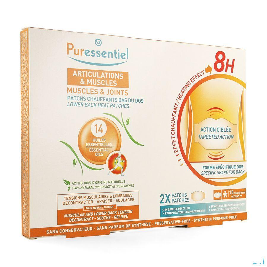 Puressentiel Gewrichten Spier Patch Verwarm.lumb.2  -  Puressentiel