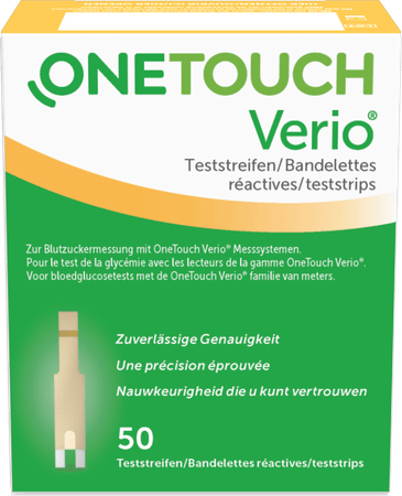 Onetouch Verio Teststrips (50)  -  Lifescan