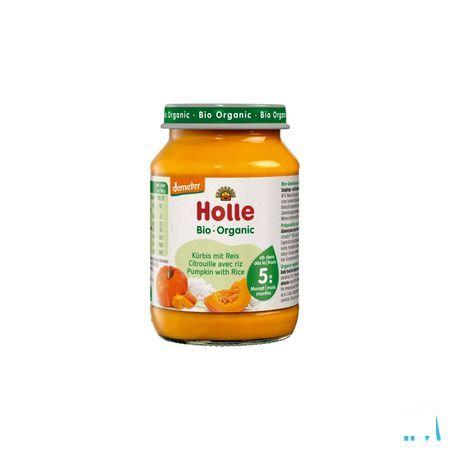 Holle Citrouille-riz Bio 190 gr Bh324  -  Natur'Inov