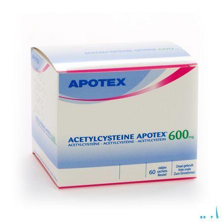 Acetylcysteine Apotex Zakjes 60 X 600 mg