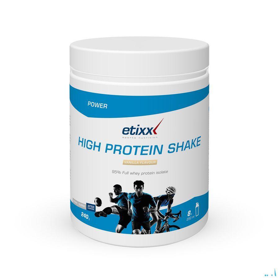 Etixx High Protein Shake Vanilla Pdr 240 g  -  Ceres Pharma