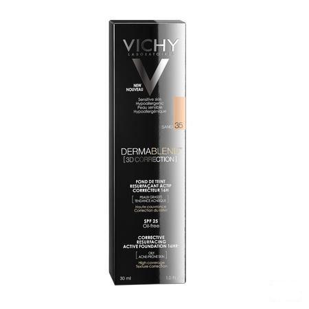 Vichy Fdt Dermablend Correction 3d 35 30 ml  -  Vichy