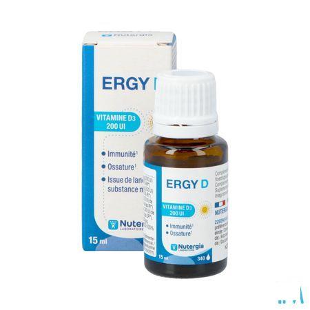 Ergy D Flacon 15 ml  -  Lab. Nutergia