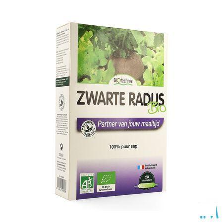 Zwarte Radijs Bio Ampullen 20x10 ml Biotechnie
