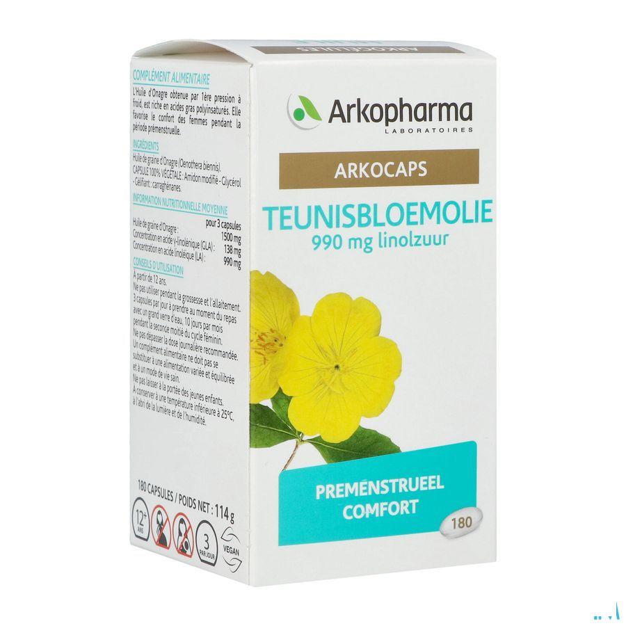 Arkogelules Huile Onagre Comp 180