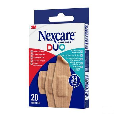 Nexcare 3M Duo Pleister Assorti 20  -  3M