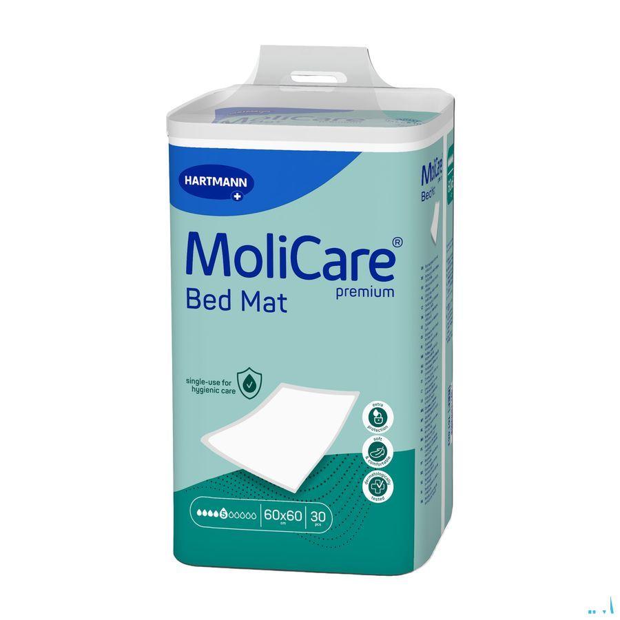 Molicare Premium Bed Mat 5 Drops 60Cmx60Cm 30  -  Hartmann