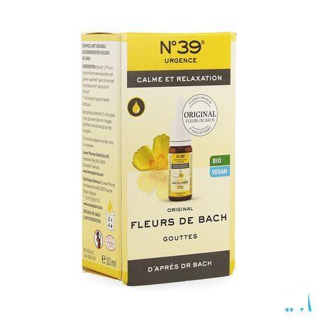 Bachbloesem Nr 39 Noodgevallen Druppels 10 ml  -  Eureka Pharma