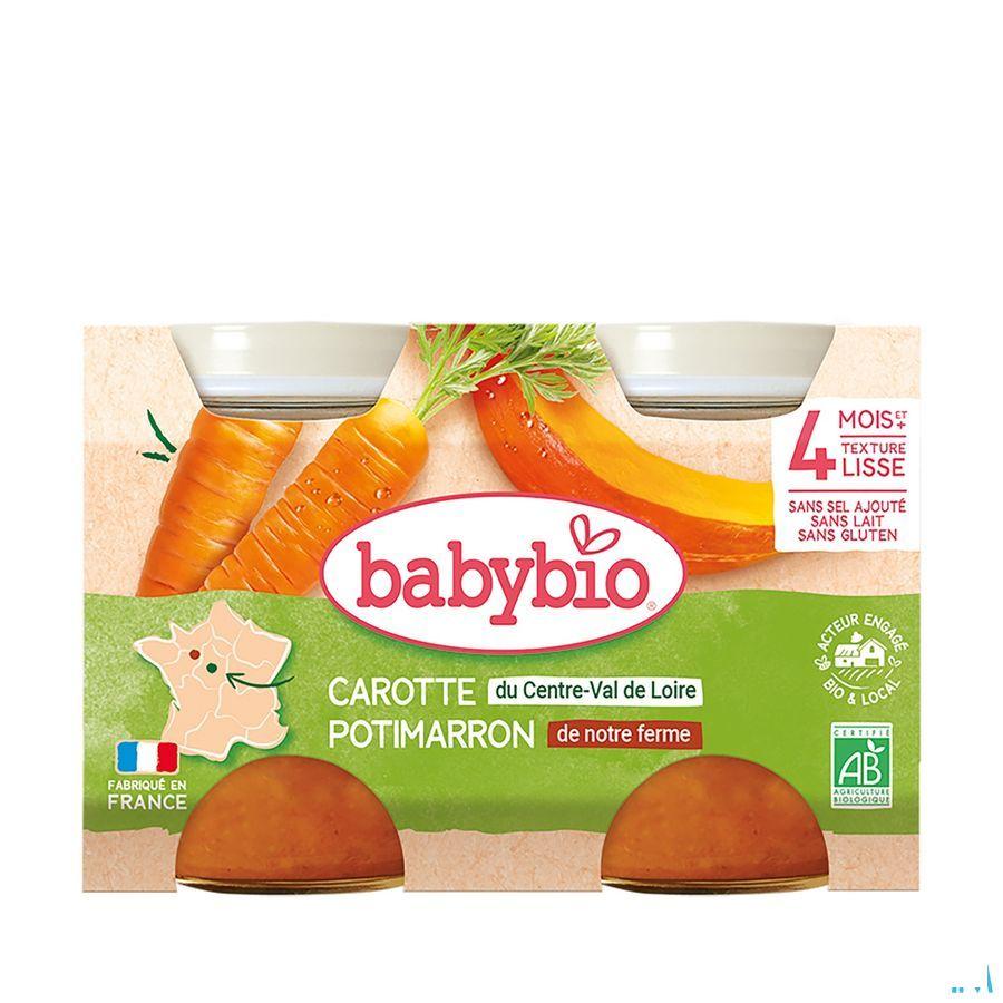 Babybio Potjes Potim.-Wortel 2X130g