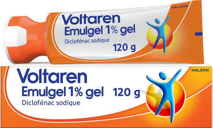 Voltaren Emulgel 1 % Gel 120G Applicator Dop 
