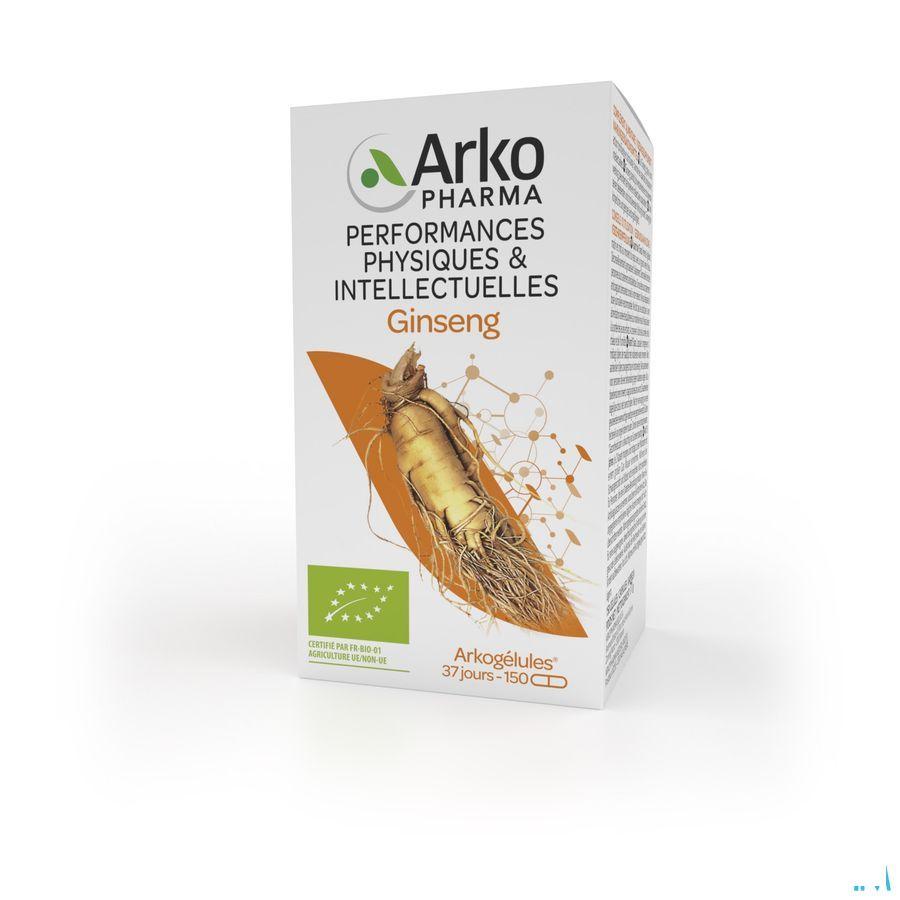 Arkogelules Ginseng Bio Caps 150  -  Arkopharma