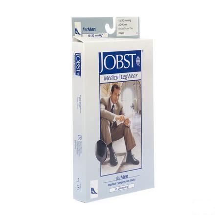 Jobst For Men Socks C1 Mi-Bas Black S 7525301