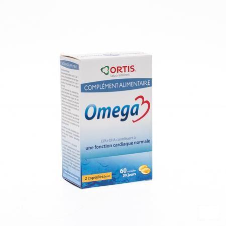 Ortis Omega 3 Blister Capsule 4x15  -  Ortis