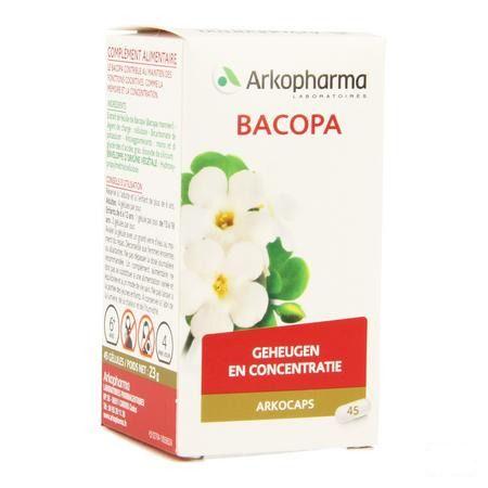 Arkocaps Bacopa Plantaardig 45  -  Arkopharma