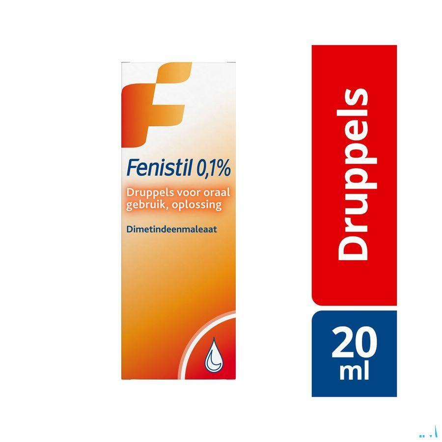 Fenistil 0,1% Drinkbare Oplossing 1 mg/ml Druppels 20 ml