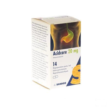 Acidcare 20 mg Sandoz Capsule Maagsapres 14 X 20 mg