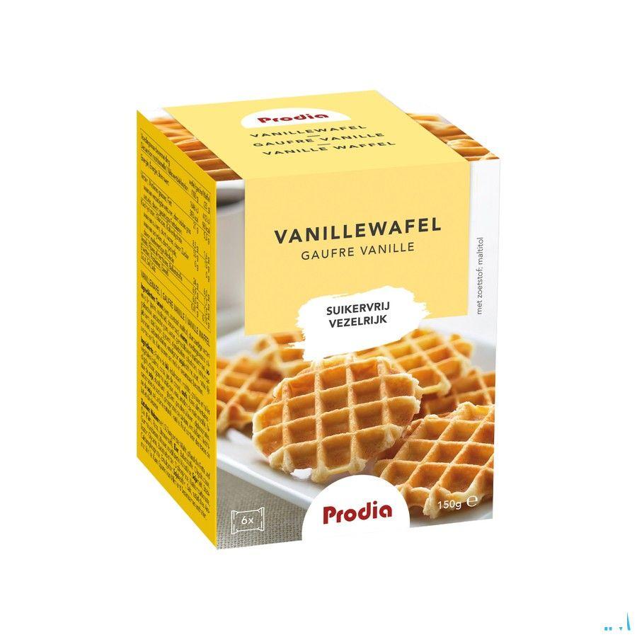 Prodia Wafel Vanille + Zoetstof 150 gr 5687  -  Revogan