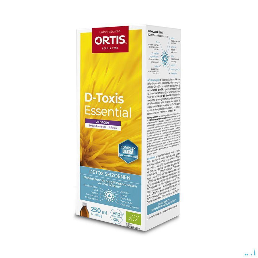 D Toxis Essential Framboos Hibiscus Bio 250 ml