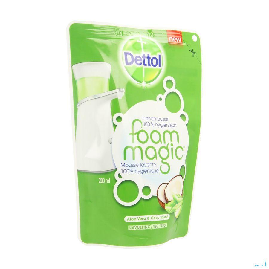 Dettol Foam Magic Aloe VerA-coco Splash Rech.200 ml