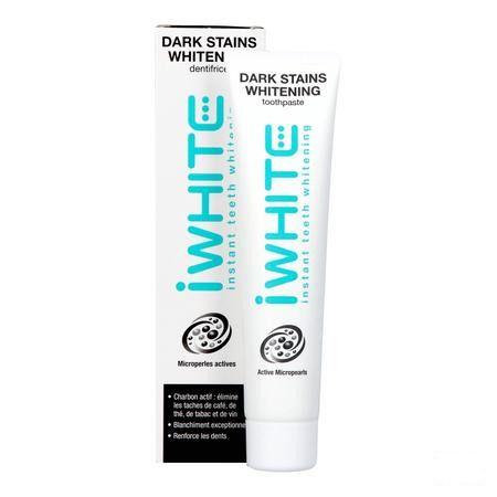 Iwhite Dark Stains Whitening Tandpasta Tube 75 ml