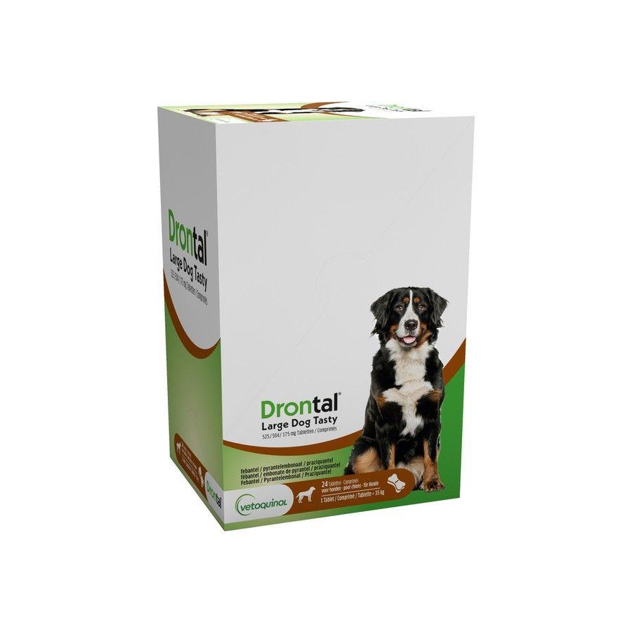 Drontal Large Dog Tasty 525/504/175 mg Comprimes 24