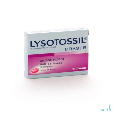 Lysotossil Dragee. 30 X 10 mg