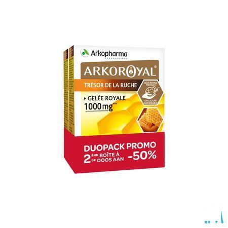 Arkoroyal Gelee Royale Duopack Caps 2X30  -  Arkopharma 