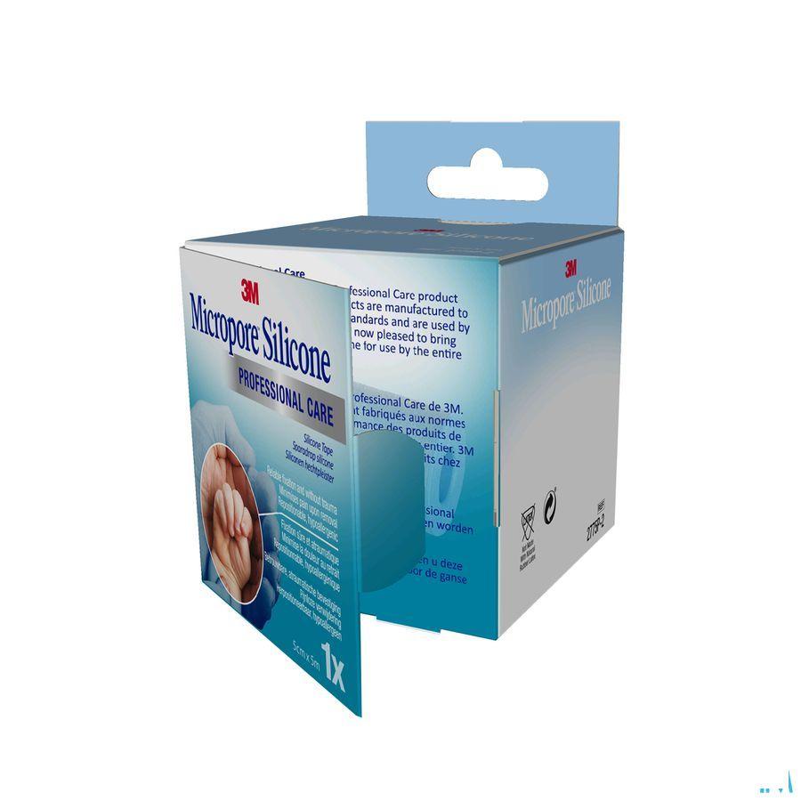 Micropore 3m Silicone Tape 50,0mmx5m 1 2775p-2  -  3M