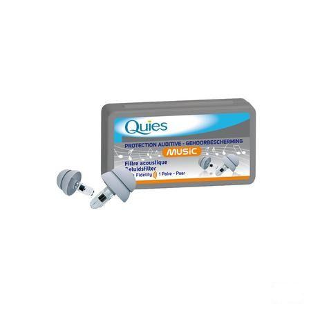 Quies Oordoppen Music 1 Paar  -  Quies