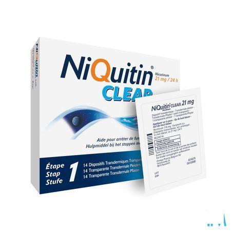 Niquitin Clear Patches 14 X 21 mg